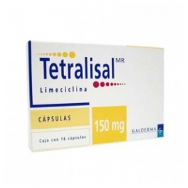 Tetralisal 16 Cápsulas 150mg - Envío Gratuito