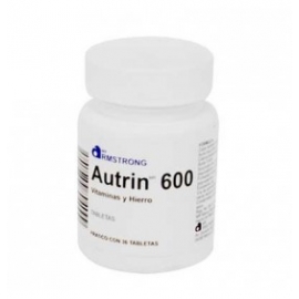 Autrin 36 Tabletas 600mg - Envío Gratuito