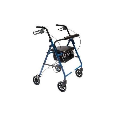 Andadera azul rollator 2025 - Envío Gratuito