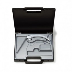 Hoja para laringoscopio de acero inoxidable FlexTip+F.O. en maletín Mac No. 4 - Envío Gratuito