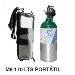Equipo completo de oxigeno 170L - M6 - Envío Gratuito