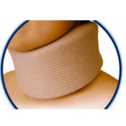 Collarin cervical de perfil medio, color blanco - Envío Gratuito