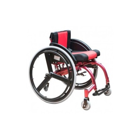 Silla de ruedas deportiva con asiento de 14" - Envío Gratuito