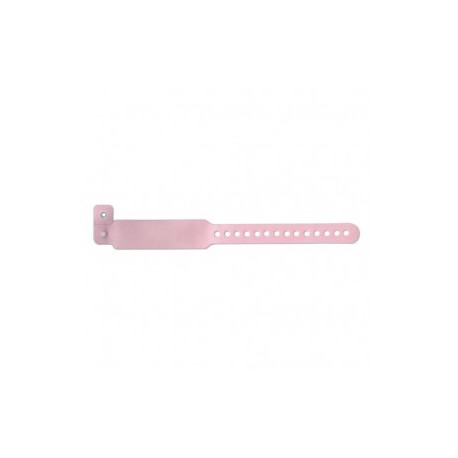 Brazalete de identificacion pediatrico rosa con tarjeta de id (con 250) - Envío Gratuito