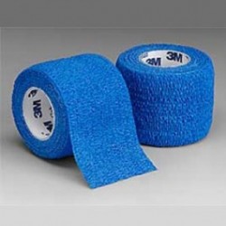 Venda coban azul auto-adherente 7.5cm X 4.5m (5 piezas) - Envío Gratuito