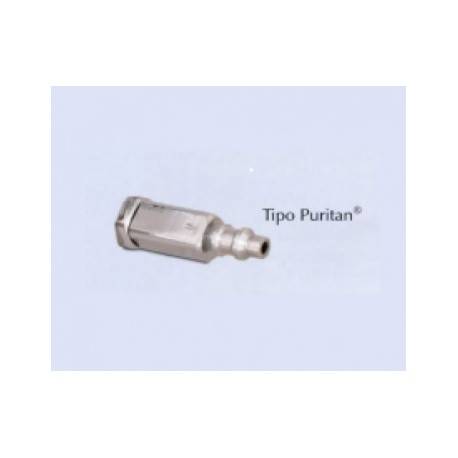 Conector enchufe tipo Puritan Vacío para manguera 5/16" (8mm) - Envío Gratuito