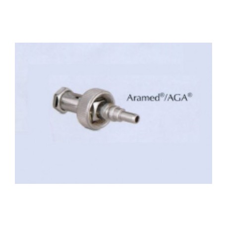 Conector enchufe rápido para "Aramed" Aire para equipo doble 1/4 NPT - Envío Gratuito