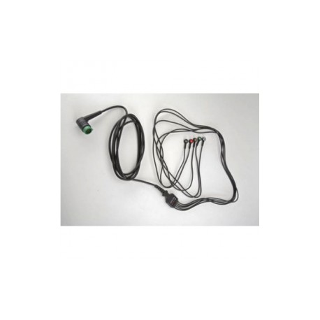 Cable de ECG de 5 hilos para desfibrilador LIFEPAK 20/20e/12/15 - Envío Gratuito