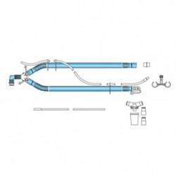 Circuito para ventilador 1.8m con tubo de 1/8 y 1/4 paquete con 5 piezas - Envío Gratuito