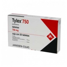 Tylex 750 20 Tabletas - Envío Gratuito