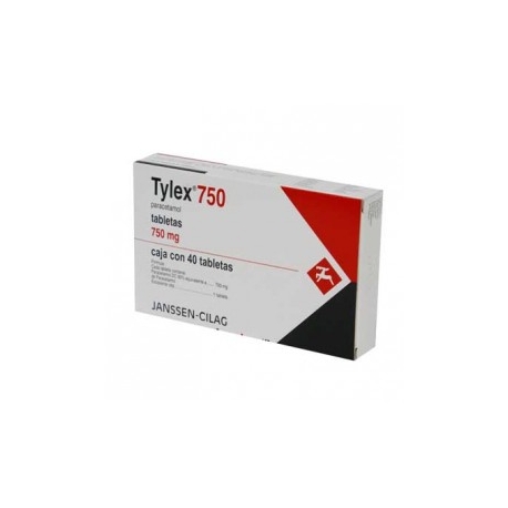 Tylex 750 40 Tabletas - Envío Gratuito