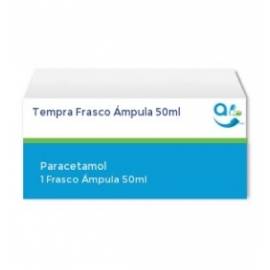 Tempra Frasco Ámpula 50ml (500mg/10mg/ml) - Envío Gratuito