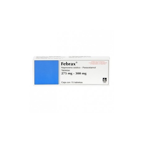 FEBRAX T 15 275MG/300MG - Envío Gratuito