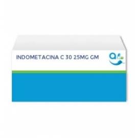 INDOMETACINA C 30 25MG GM 1ER - Envío Gratuito