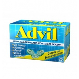 ADVIL FASTGEL C 20 200MG - Envío Gratuito