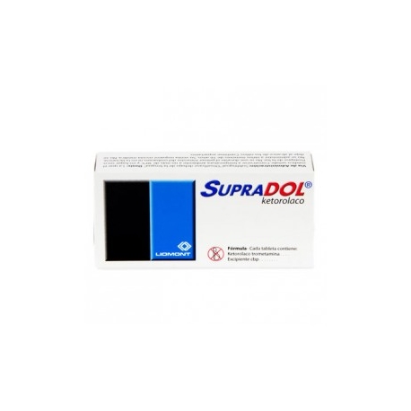 Supradol FCon Cafeína 10 Tabletas 10mg (50mg) - Envío Gratuito