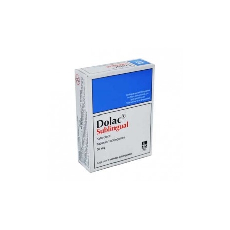 Dolac 2 Tabletas Sublinguales 30mg - Envío Gratuito