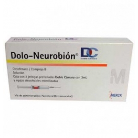 Dolo Neurobion Dc 3 Jeringa Prell 3ml - Envío Gratuito