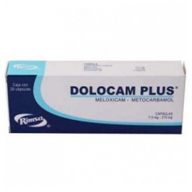 Dolocam Plus 20 Cápsulas 7.5mg (215mg) - Envío Gratuito