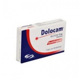 Dolocam 4 Tabletas 15mg (Sublingual) - Envío Gratuito