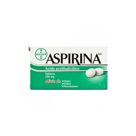 Aspirina 12 Tabletas Efervescentes - Envío Gratuito