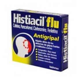 Histiacil Flu 20 Tabletas - Envío Gratuito