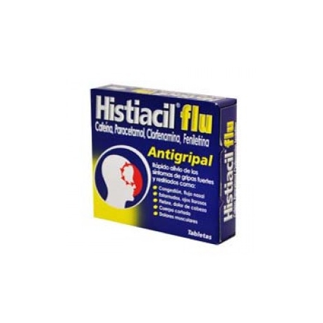 Histiacil Flu 20 Tabletas - Envío Gratuito