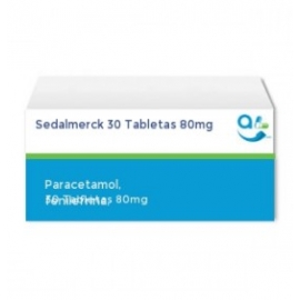 Sedalmerck 30 Tabletas 80mg (Masticables) - Envío Gratuito