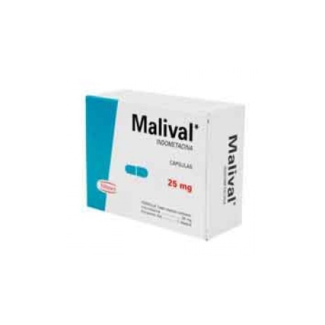 Malival 30 Cápsulas 25mgS - Envío Gratuito