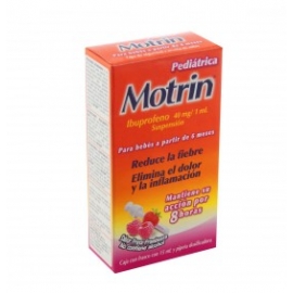 Motrin Suspensión 15ml (40mg Fresa Pediátrico) - Envío Gratuito