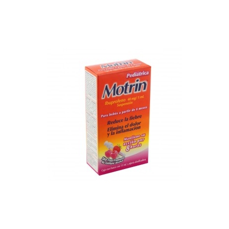 Motrin Suspensión 15ml (40mg Fresa Pediátrico) - Envío Gratuito