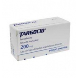 Targocid Solución Inyectable 3ml (200mg) - Envío Gratuito