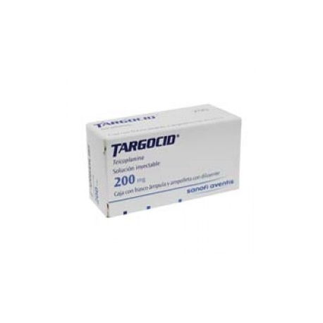 Targocid Solución Inyectable 3ml (200mg) - Envío Gratuito