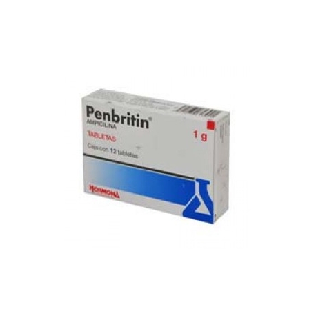 Penbritin 12 Tabletas 1g - Envío Gratuito