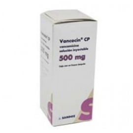 Vancocin Solución Inyectable 500mg - Envío Gratuito