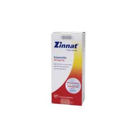 Zinnat Suspensión 50ml (250mg) - Envío Gratuito