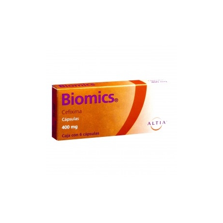 Biomics 6 Cápsulas 400mg - Envío Gratuito