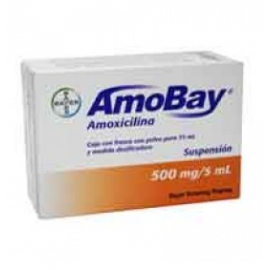 Amobay Suspensión 75ml (500mg) - Envío Gratuito