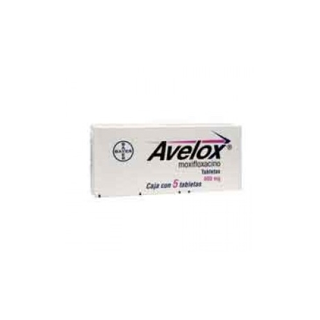 Avelox 5 Tabletas 400mg - Envío Gratuito