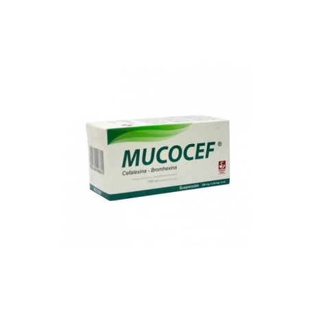 Mucocef Suspensión 100ml (439mg) - Envío Gratuito