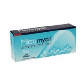 Micromycin 20 Cápsulas 50mg - Envío Gratuito