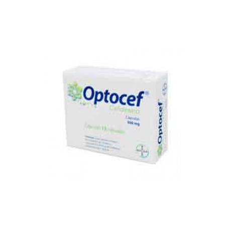 Optocef 15 Cápsulas 500mg - Envío Gratuito