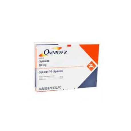 Omnicef R 10 Cápsulas 300mg - Envío Gratuito