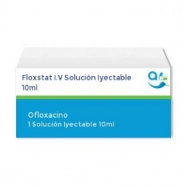 Floxstat I.V Solución Iyectable 10ml (400mg) - Envío Gratuito