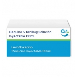 Elequine Iv Minibag Solución Inyectable 100ml (500mg) - Envío Gratuito