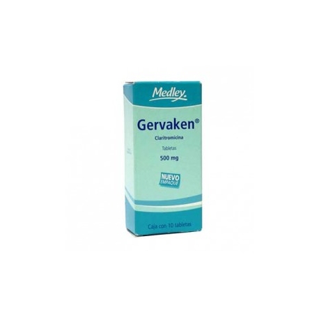 Gervaken 10 Tabletas 500mg - Envío Gratuito