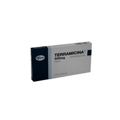 Terramicina 16 Cápsulas 500mg - Envío Gratuito