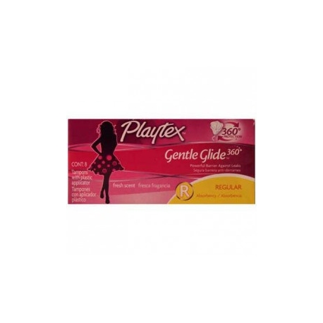 PLAYTEX G TAMPON 8 REG NML - Envío Gratuito