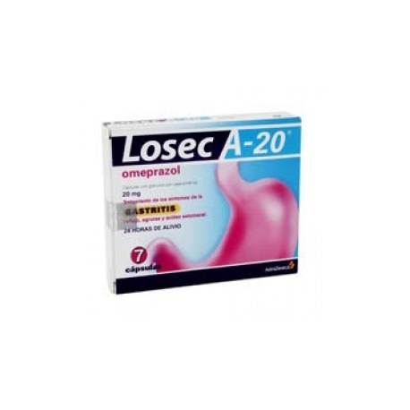 LOSEC A-20 C 7 20MG - Envío Gratuito