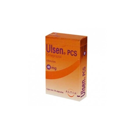 Ulsen Pcs 14 Cápsulas 40mg - Envío Gratuito